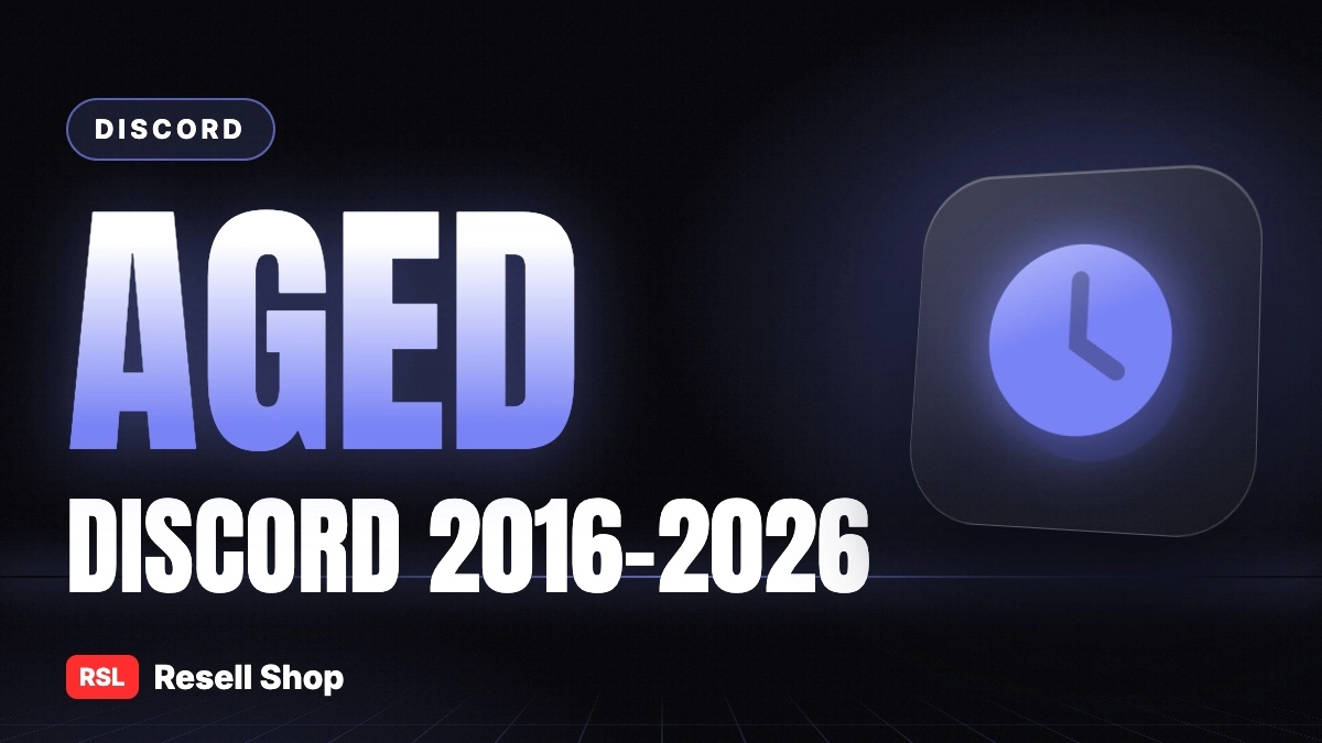Aged Discord Accounts 2016 to 2026: Picking the Right Creation Year