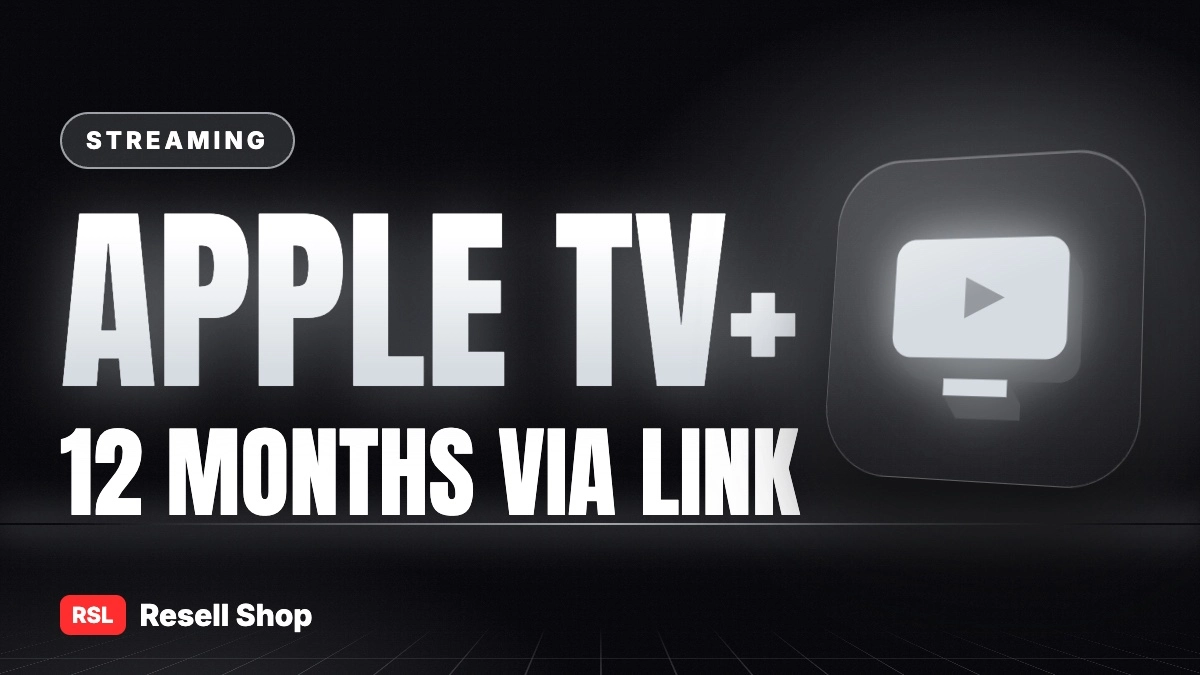 Apple TV+ for 12 Months, Activated on Your Own Account